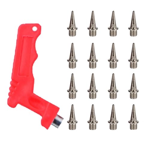 Fiauli Kohlenstoffstahlspur Spikes Stufen 100 PCs Ersatz für Laufschuhe Feldschuhzubehör mit Spike -Schraubensprint -Cross Country E Fiauli Kohlenstoffstahlspur Spikes Stufen 100 PCs Ersatz für Laufschuhe Feldschuhzubehör mit Spike -Schraubensprint -Cross Country E von Fiauli
