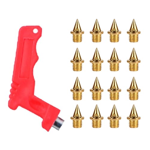 Fiauli Kohlenstoffstahlspur Spikes Stufen 100 PCs Ersatz für Laufschuhe Feldschuhzubehör mit Spike -Schraubensprint -Cross Country G Fiauli Kohlenstoffstahlspur Spikes Stufen 100 PCs Ersatz für Laufschuhe Feldschuhzubehör mit Spike -Schraubensprint -Cross Country G von Fiauli