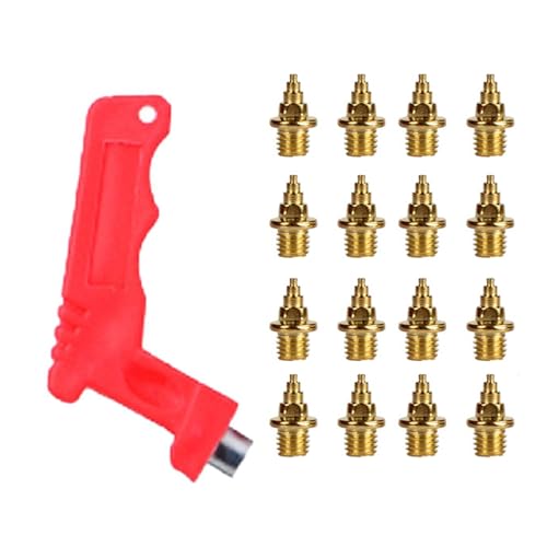 Fiauli Kohlenstoffstahlspur Spikes Stufen 100 PCs Ersatz für Laufschuhe Feldschuhzubehör mit Spike -Schraubensprint -Cross Country H Fiauli Kohlenstoffstahlspur Spikes Stufen 100 PCs Ersatz für Laufschuhe Feldschuhzubehör mit Spike -Schraubensprint -Cross Country H von Fiauli