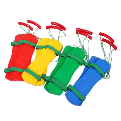4 Legged Race Band, Outdoor Party Group Game for Kid Adult, Cooperative Team Race for Birthday Party, Relay Race, Field Day, Team-Building, Backyard Activity Game with Carrying Pouch von FiavUs