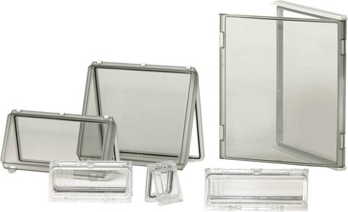 Fibox EKU 30-T-3FSH Gehäusedeckel Deckel Transparent (L x B x H) 560 x 380 x 30mm Polycarbonat Lich von Fibox