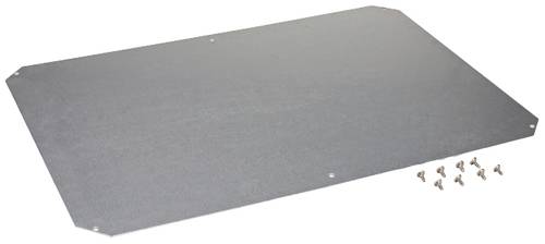 Fibox Mounting plate (630x430x2 mm) Galvanized steel, for size 700x500x300 Montageplatte Stahl Verzi von Fibox