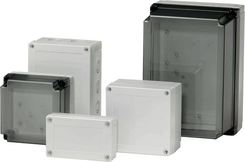 Fibox PC 95/50 LT Installations-Gehäuse 100 x 100 x 50 Polycarbonat, Polyamid Lichtgrau (RAL 7035) von Fibox