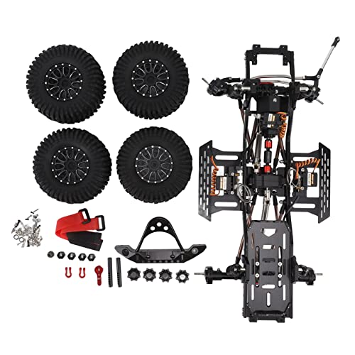 Fictory 1/10 RC Drift Car Frame, Aluminum Alloy Build, Dual-Speed Capability, Enhanced Stability and Grip Fictory 1/10 RC Drift Car Frame, Aluminum Alloy Build, Dual-Speed Capability, Enhanced Stability and Grip von Fictory