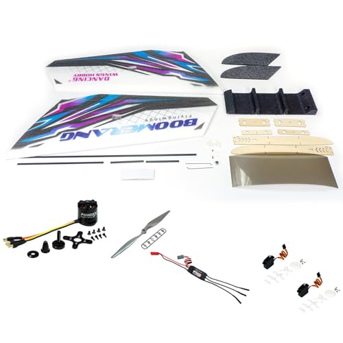 Fictory Ferngesteuertes Segelflugzeug, EPP Flugzeug mit stabilem Flug, DIY-Montage, inklusive Motor und ESC Fictory Ferngesteuertes Segelflugzeug, EPP Flugzeug mit stabilem Flug, DIY-Montage, inklusive Motor und ESC von Fictory
