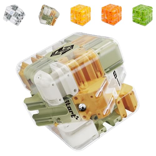 Komplexes Puzzle Mit Rollenden Kugeln,Large Labyrinth 3D Puzzle Maze Cube - Engaging Brain Teaser Toy,großes Labyrinth 3D Puzzle -würfel,2-in-1 -Zauberwürfel & Kugel,for Stress Relief & Logic -A von Ficugxd