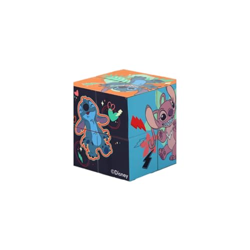 Fidget Fun Stitch Infinity Cube Diorama, Würfel, Puzzle, 6 cm, offizielles Lizenzprodukt Fidget Fun Stitch Infinity Cube Diorama, Würfel, Puzzle, 6 cm, offizielles Lizenzprodukt von Fidget Fun