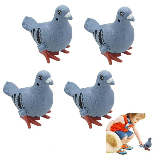 4 Stück Tauben Aufziehspielzeug, Aufziehbares Vogel Spielzeug, Pädagogisches Simulationsvogel Uhrwerkspielzeug, Aufziehbares Tiertaubenspielzeug Für Kinder, Zuhause, Im Freien 4 Stück Tauben Aufziehspielzeug, Aufziehbares Vogel Spielzeug, Pädagogisches Simulationsvogel Uhrwerkspielzeug, Aufziehbares Tiertaubenspielzeug Für Kinder, Zuhause, Im Freien von Fierudeng
