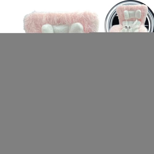 Fierudeng Baby Puppen Autositz,Autositz für Wiedergeborene Puppen - Süßer 17cm Plüschsitz für Kinder Fahrzeug Deko Reisespiel von Fierudeng
