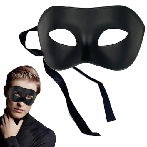 Fierudeng Erwachsenen-Maske, Vintage-Maske für Männer, Zuhause und Versammlungen, Halbgesichtsmaske mit verstellbarem Riemen für Freund, Freundin Fierudeng Erwachsenen-Maske, Vintage-Maske für Männer, Zuhause und Versammlungen, Halbgesichtsmaske mit verstellbarem Riemen für Freund, Freundin von Fierudeng