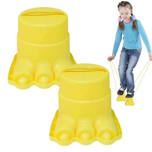 Fierudeng Gehstelzen Für Kinder,Gehstelzen Balance Stepper | Tragbares Outdoor Spielzeug Zur Entwicklung Motorischer Fähigkeiten Und Sensorischer Integration Im Freien Vorschule Sportunterricht von Fierudeng