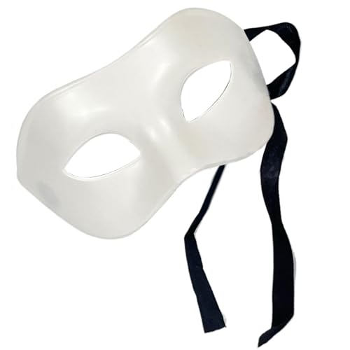 Fierudeng Maskenball-Maske, Vintage-Maske für Herren – Zuhause und Versammlung, Halbgesichtsmaske mit verstellbarem Riemen für Freund, Freundin Fierudeng Maskenball-Maske, Vintage-Maske für Herren – Zuhause und Versammlung, Halbgesichtsmaske mit verstellbarem Riemen für Freund, Freundin von Fierudeng