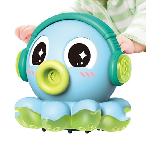 Fierudeng Oktopus Baby Spielzeug,Elektrisches Musik Baby Spielzeug Mit Licht - Cartoon Musik Licht Tier Nebel Luftbefeuchter,Für Mädchen Schlafzeit Kinderzimmer Nachttisch von Fierudeng