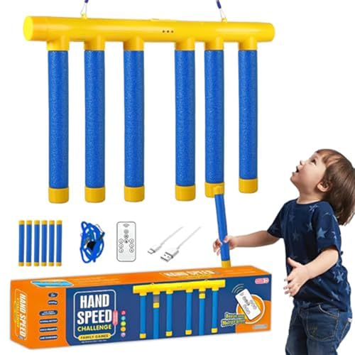 Spielzeug Fallende Stöcke Spiel, Reaktionstraining Spielzeug Mit Fallenden Stöcke, Einstellbares Reaktionstrainingsspielzeug Für Die Hand Augen Koordination Für Kinder Spielzeug Fallende Stöcke Spiel, Reaktionstraining Spielzeug Mit Fallenden Stöcke, Einstellbares Reaktionstrainingsspielzeug Für Die Hand Augen Koordination Für Kinder von Fierudeng