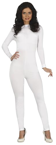 FIESTAS GUIRCA Weißes Ganzkörper-Strumpfhose Basic für Damen von Fiesta Guirca