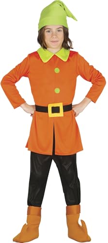 FIESTAS GUIRCA Zwerg-Orange Kostüm für Kinder von FIESTAS GUIRCA