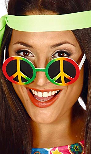 Guirca Fiestas GUI18224 - verschieden-farbige Hippy-Brillen von Fiestas GUiRCA
