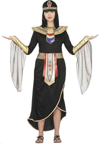 Fiestas Guirca Hochwertiges Königin Cleopatra Kostüm Kinder Teenagers 14-16 Jahre - Ägyptische Königin Kostüm Schwarz Gold, Pharao Göttin Mädchen Kostüm Karneval, Kleopatra Kleid Fasching, Fastnacht Fiestas Guirca Hochwertiges Königin Cleopatra Kostüm Kinder Teenagers 14-16 Jahre - Ägyptische Königin Kostüm Schwarz Gold, Pharao Göttin Mädchen Kostüm Karneval, Kleopatra Kleid Fasching, Fastnacht von Fiestas Guirca