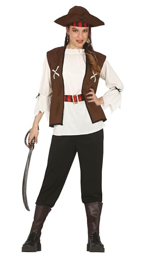 Fiestas Guirca Komplettes Piratenkostüm Mädchen - Alter 14-16 J - Kostüm Pirat Mädchen mit Piraten Hut Kinder - Piratenkostüm Kinder Mädchen Karneval, Fasching Seeräuber Outfit, Fastnacht, Halloween Fiestas Guirca Komplettes Piratenkostüm Mädchen - Alter 14-16 J - Kostüm Pirat Mädchen mit Piraten Hut Kinder - Piratenkostüm Kinder Mädchen Karneval, Fasching Seeräuber Outfit, Fastnacht, Halloween von Fiestas Guirca