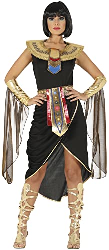 Fiestas GUiRCA Schickes Cleopatra Kostüm Damen - Größe S 36 – 38 - Ägyptische Königin Kostüm Erwachsene - Pharao Göttin Kostüm Damen Karneval, Ägypterin Fasching Kostüm Frauen, Kleopatra Kleid von Fiestas GUiRCA