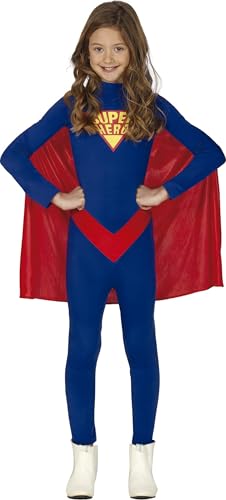 Fiestas GUiRCA Superhelden Kostüm Kinder Jungen u. Mädchen - Kinder Superheld Kostüm in Rot Blau inkl. Umhang - Alter 3-4 J.- Superheldin Kostüm Karneval Fasching Fastnacht Halloween Film Party Fiestas GUiRCA Superhelden Kostüm Kinder Jungen u. Mädchen - Kinder Superheld Kostüm in Rot Blau inkl. Umhang - Alter 3-4 J.- Superheldin Kostüm Karneval Fasching Fastnacht Halloween Film Party von Fiestas GUiRCA