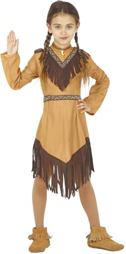 Fiestas Guirca Traumfänger Indianer Kostüm Kinder - Wilder Westen Uhreinwohner Kostüm Mädchen Alter 5-6 Jahre - Indianerin Prinzessin Kostüm Karneval Wildleder Optik, Fasching, Halloween Fiestas Guirca Traumfänger Indianer Kostüm Kinder - Wilder Westen Uhreinwohner Kostüm Mädchen Alter 5-6 Jahre - Indianerin Prinzessin Kostüm Karneval Wildleder Optik, Fasching, Halloween von FIESTAS GUIRCA
