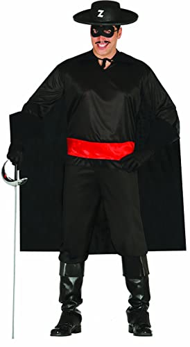 Fiestas GUiRCA Zorro Kostüm für Erwachsene mit Maske und Umhang von Fiestas GUiRCA