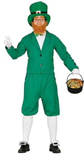 Generique - Grünes Leprechaun Kostüm für Herren St. Patricks Day M (48-50) von Generique -