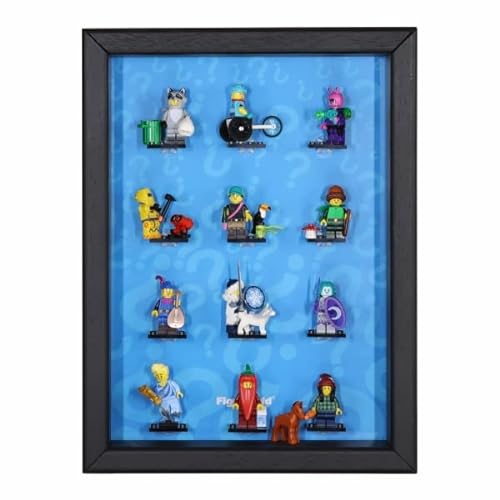 ClickCase Vitrine für Lego® Serie 22 (71032) mit 12 Figurenhalter von FiguWorld