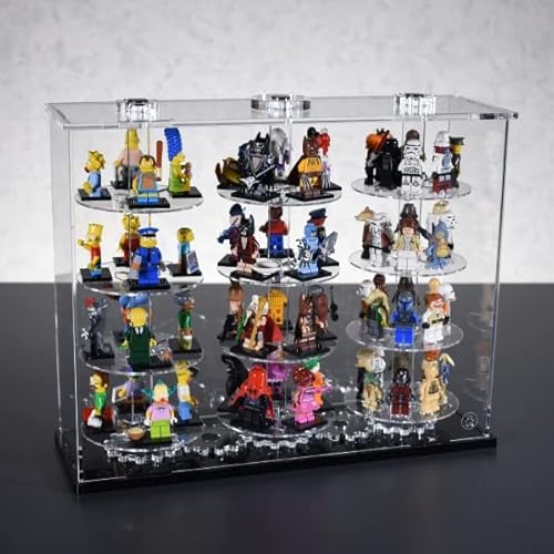 TripleTower Vitrine für 68 eurer Lego® Figuren 16-20-32 von FiguWorld