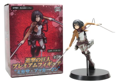 Jamma Furyu Attack on Titan SEGA- Mikasa Ackerman 7" Statue Figure von SEGA