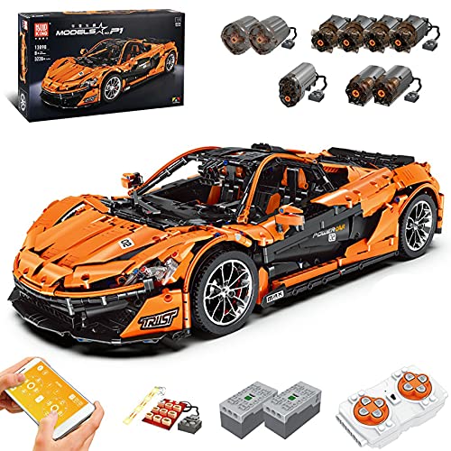13090 Technk Sportwagen Bausteine, 3228 Teile, Technic Auto Modell, Doppelte Fernbedienung mit 9 Motoren(Originalverpackung) 13090 Technk Sportwagen Bausteine, 3228 Teile, Technic Auto Modell, Doppelte Fernbedienung mit 9 Motoren(Originalverpackung) von FigureArt