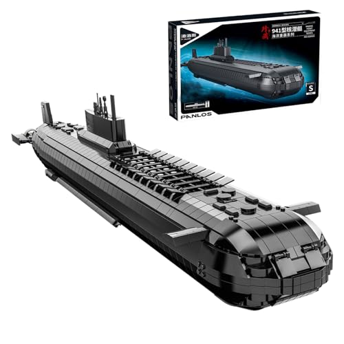 Panlos 628020 U-Boot Klemmbausteine Modell Bausatz, 4474 Teile Modellbausatz Technik Militär Modell für Erwachsene (Originalverpackung) von FigureArt
