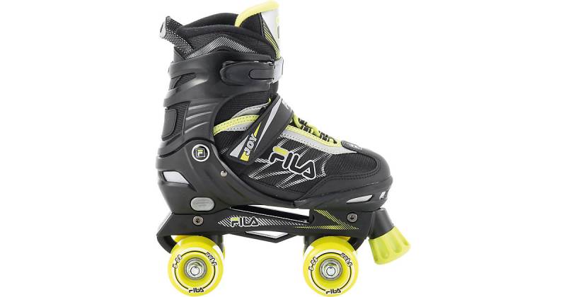 Rollschuhe Joy black/lime Größe L (39-42) schwarz/gelb von FILA Skates