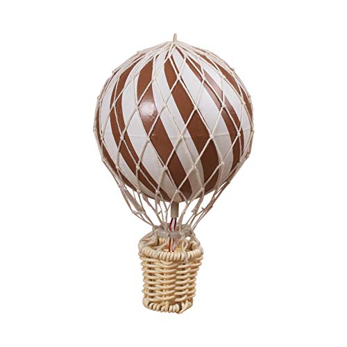 Filibabba® Heißluftballon Deko Klein | 10 cm | Dänisches Design | Babyzimmer Deko und Kinderzimmer Deko (Rust) von Filibabba