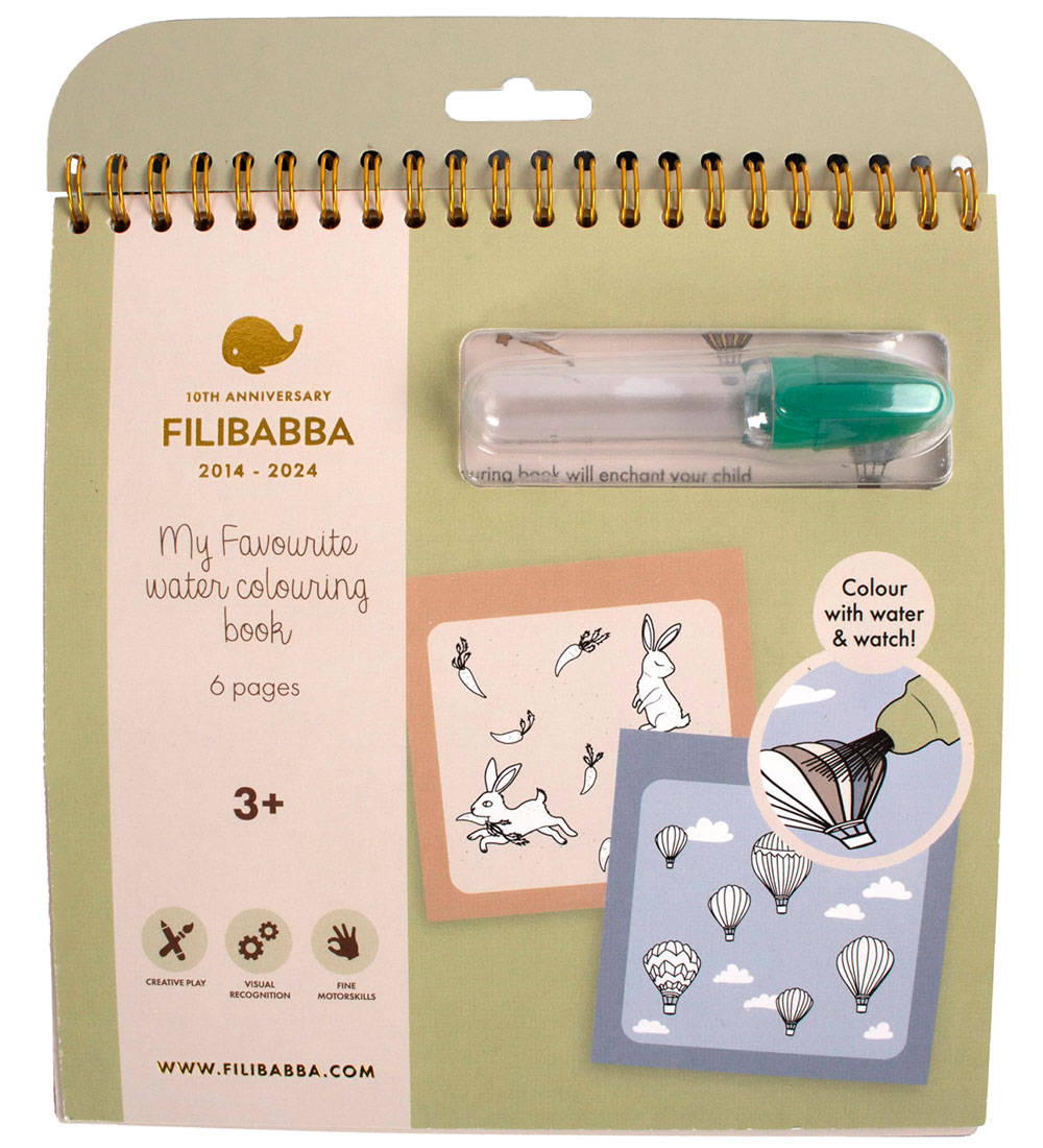 Filibabba Aquarellbuch - Filibabba Favorit - Filibabba - One Size - Malbücher Filibabba Aquarellbuch - Filibabba Favorit - Filibabba - One Size - Malbücher von Filibabba
