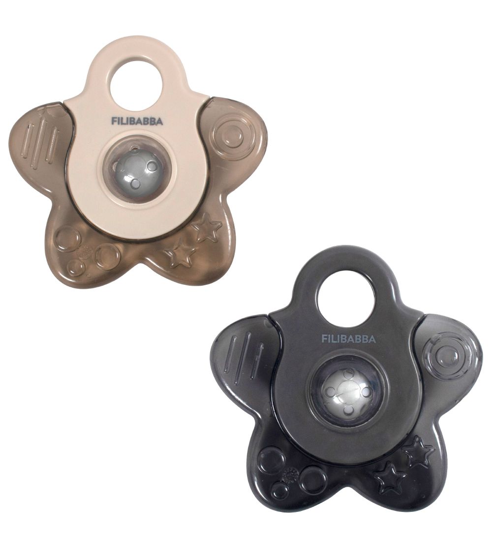 Filibabba Beißringe - 2er-Pack - Kühl Star - Grey Mix - Filibabba - One Size - Beißringe Filibabba Beißringe - 2er-Pack - Kühl Star - Grey Mix - Filibabba - One Size - Beißringe von Filibabba
