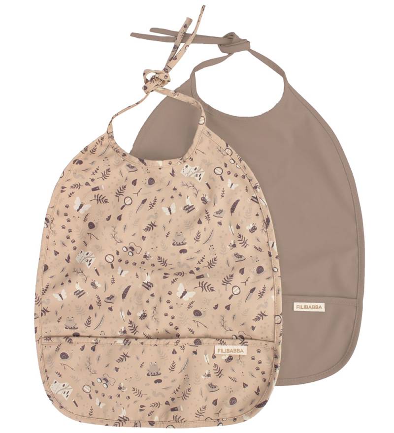 Filibabba Lätzchen m. Tasche - PU - 2er-Pack - Little Wonders/Wa - Filibabba - One Size - Lätzchen Filibabba Lätzchen m. Tasche - PU - 2er-Pack - Little Wonders/Wa - Filibabba - One Size - Lätzchen von Filibabba