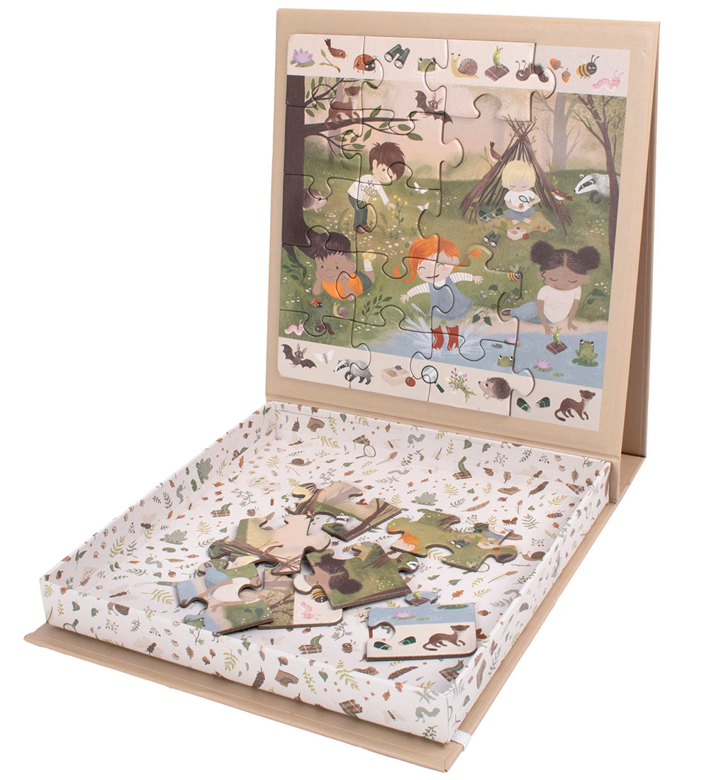 Filibabba Magnetisch Puzzlespiel - 20 Teile - Abenteuer I Der Wa - Filibabba - One Size - Puzzlespiele Filibabba Magnetisch Puzzlespiel - 20 Teile - Abenteuer I Der Wa - Filibabba - One Size - Puzzlespiele von Filibabba