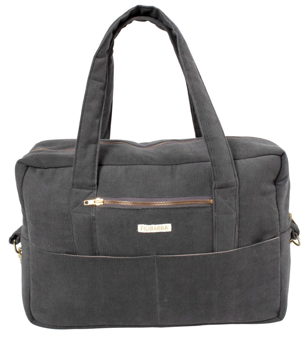 Filibabba Mama-Tasche - Cord - Stone Grey - Filibabba - One Size - Wickeltaschen Filibabba Mama-Tasche - Cord - Stone Grey - Filibabba - One Size - Wickeltaschen von Filibabba
