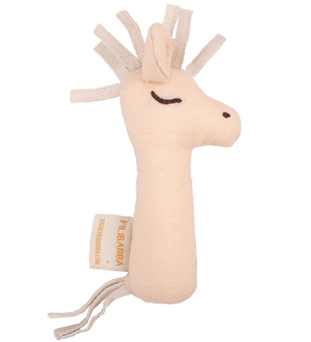 Filibabba Rassel - Leinen - Pferd - Filibabba - One Size - Rasseln Filibabba Rassel - Leinen - Pferd - Filibabba - One Size - Rasseln von Filibabba