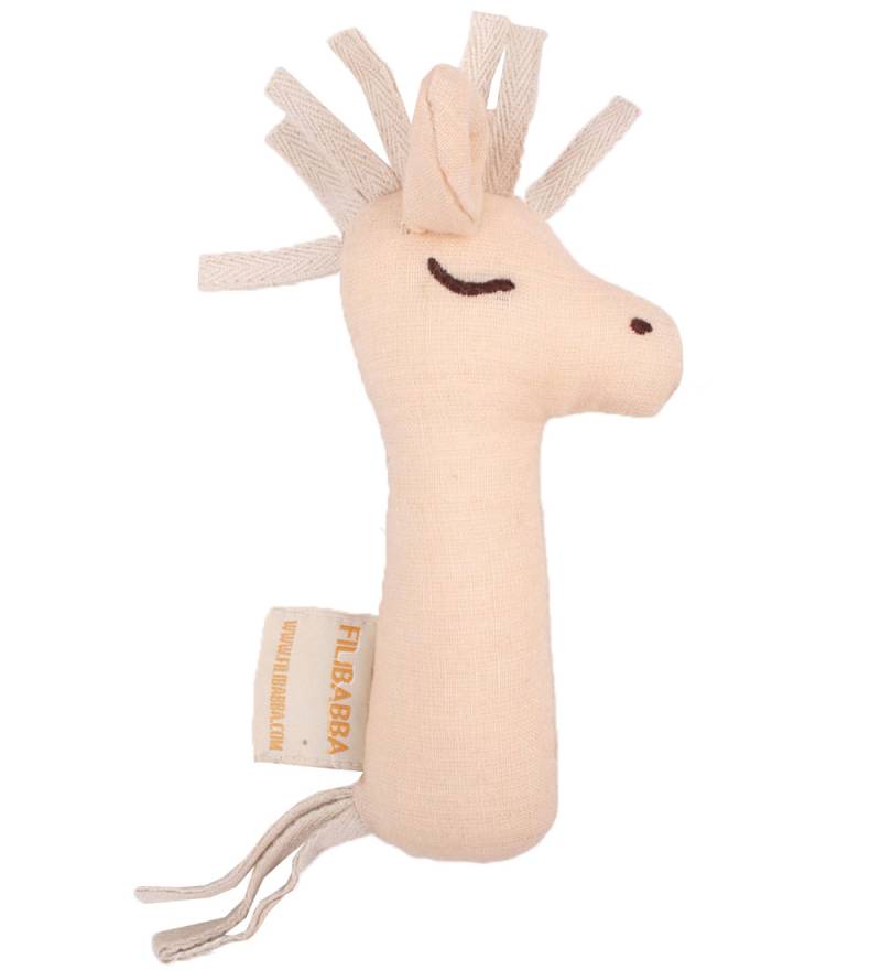 Filibabba Rassel - Leinen - Pferd - Filibabba - One Size - Rasseln Filibabba Rassel - Leinen - Pferd - Filibabba - One Size - Rasseln von Filibabba
