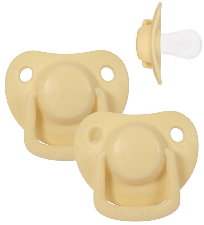 Filibabba Schnuller - 2er-Pack - 0-6 m - Pale Banana - Filibabba - 0-6 mt - Schnuller Filibabba Schnuller - 2er-Pack - 0-6 m - Pale Banana - Filibabba - 0-6 mt - Schnuller von Filibabba