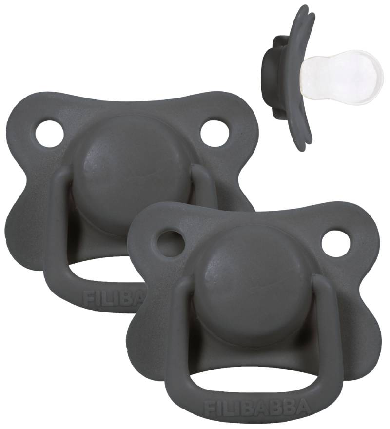 Filibabba Schnuller - 2er-Pack - 6m+ - Stone Grey - Filibabba - 6+ mt - Schnuller Filibabba Schnuller - 2er-Pack - 6m+ - Stone Grey - Filibabba - 6+ mt - Schnuller von Filibabba