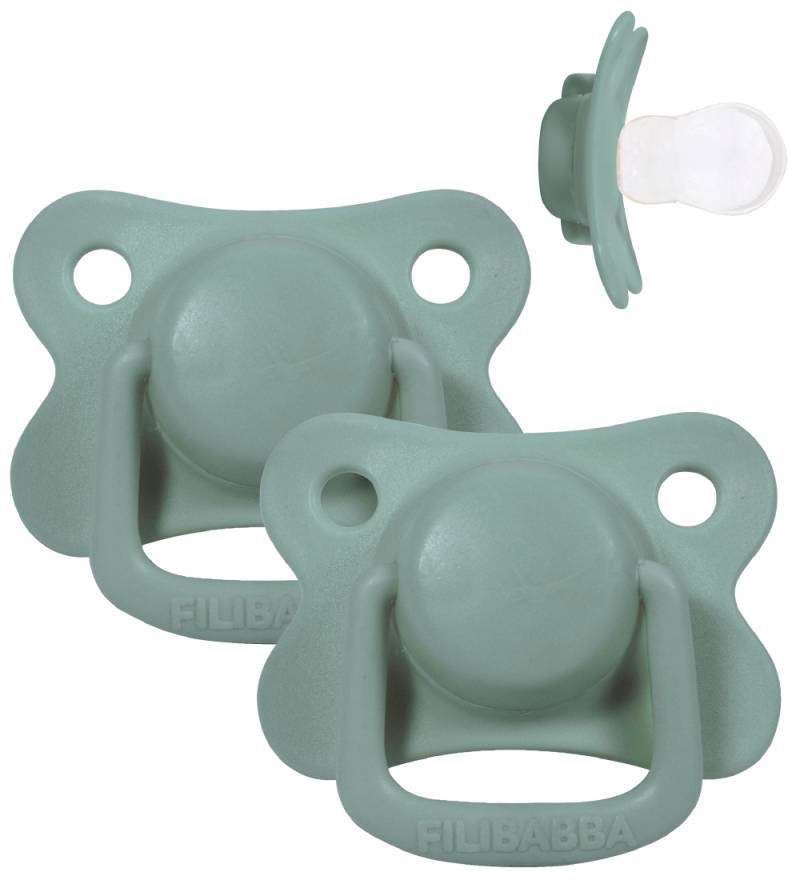 Filibabba Schnuller - 2er-Pack - 6m + - Moss Green - Filibabba - 6+ mt - Schnuller Filibabba Schnuller - 2er-Pack - 6m + - Moss Green - Filibabba - 6+ mt - Schnuller von Filibabba