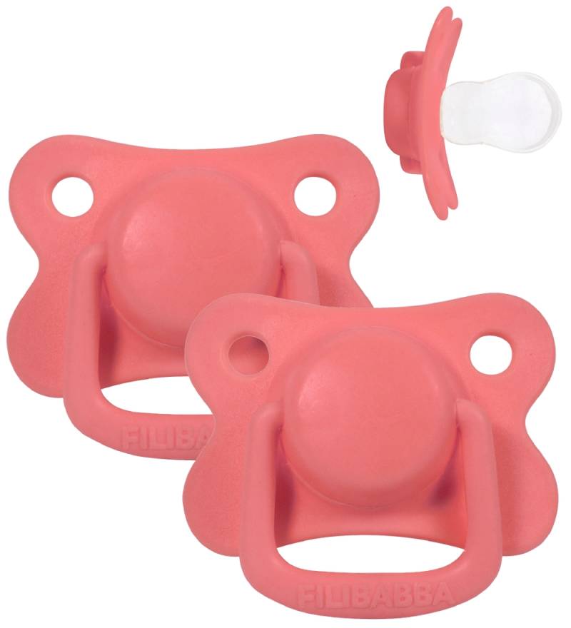 Filibabba Schnuller - 2er-Pack Pack - 6m+ - Coral - Filibabba - 6+ mt - Schnuller Filibabba Schnuller - 2er-Pack Pack - 6m+ - Coral - Filibabba - 6+ mt - Schnuller von Filibabba
