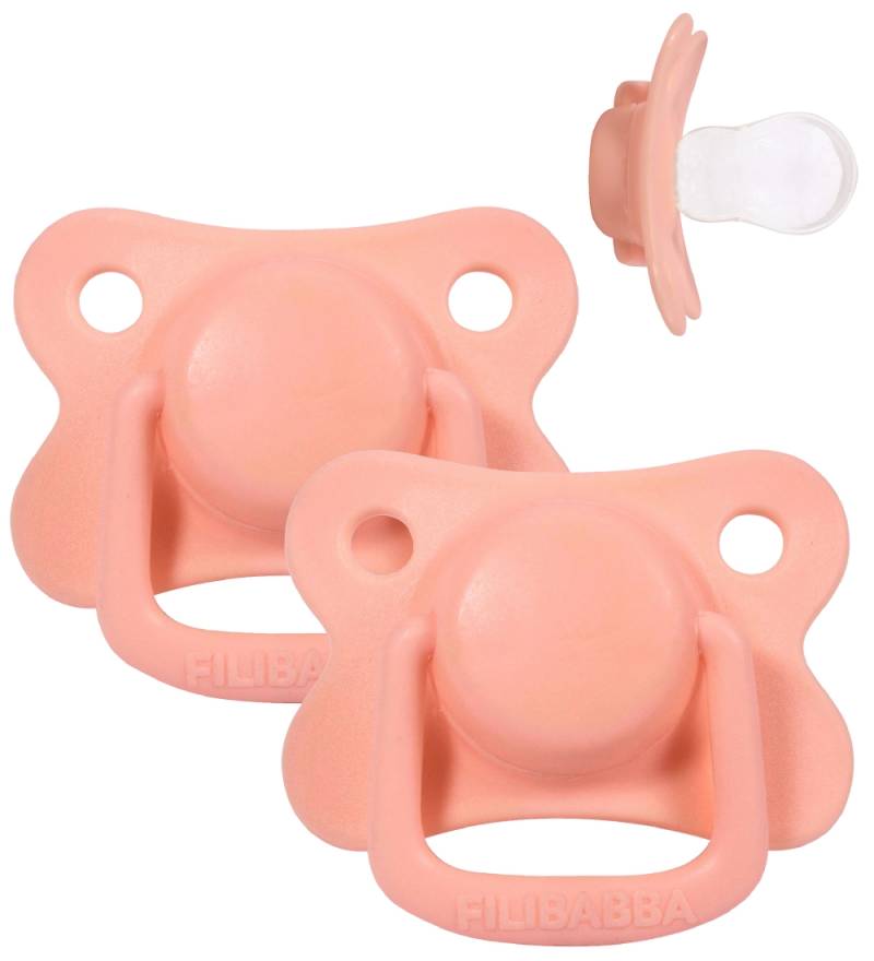 Filibabba Schnuller - 2er-Pack Pack - 6m+ - Peach - Filibabba - 6+ mt - Schnuller Filibabba Schnuller - 2er-Pack Pack - 6m+ - Peach - Filibabba - 6+ mt - Schnuller von Filibabba