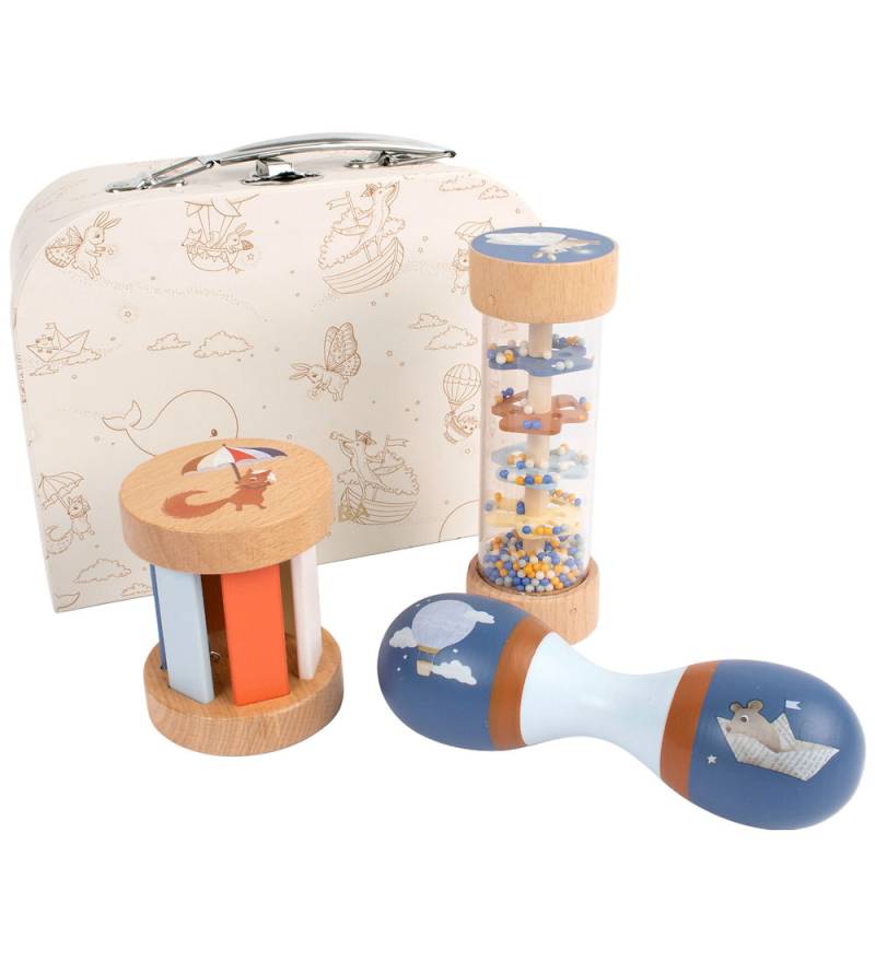 Filibabba Spielzeugkoffer - Mein erstes sensorisches Spielzeug i - Filibabba - One Size - Rasseln Filibabba Spielzeugkoffer - Mein erstes sensorisches Spielzeug i - Filibabba - One Size - Rasseln von Filibabba