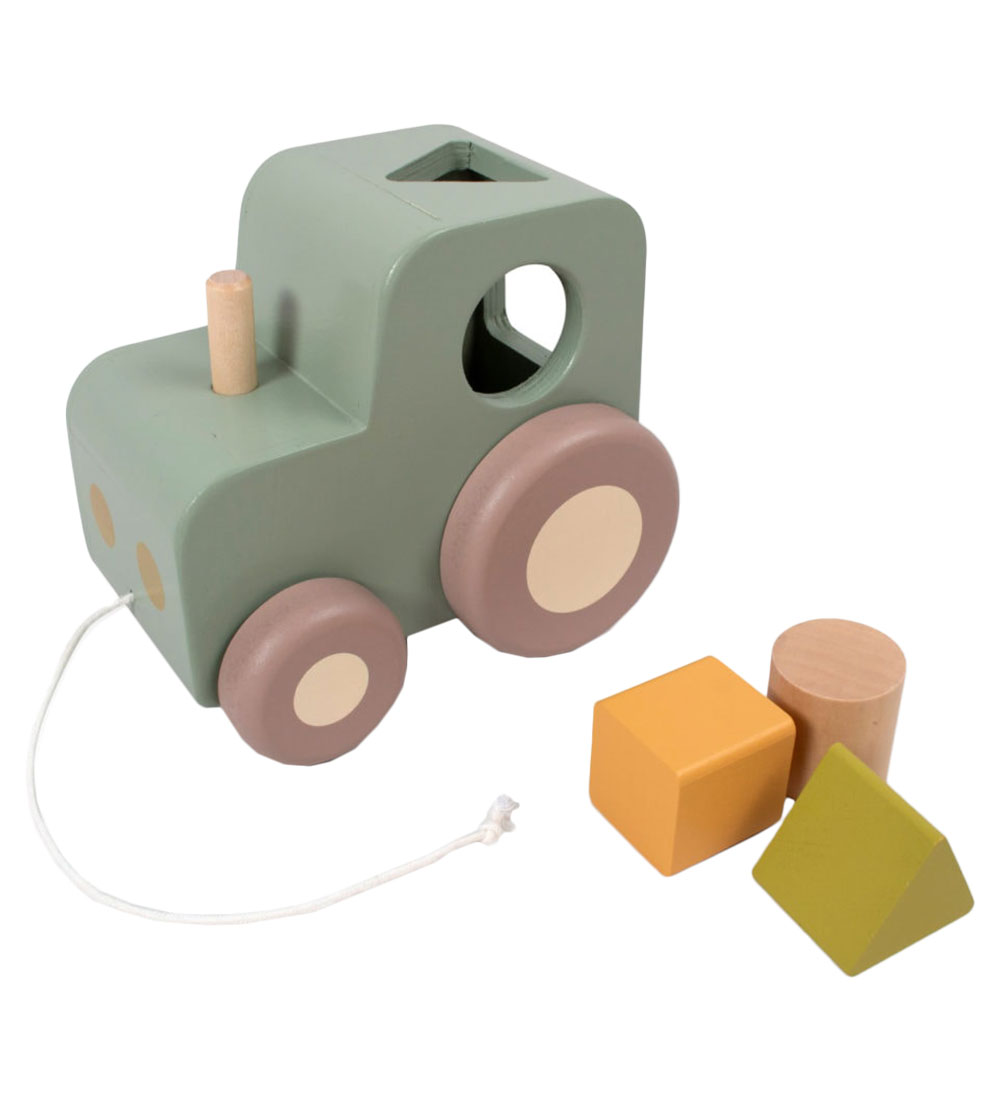 Filibabba Steckspiel - Zieh-Traktor - Filibabba - One Size - Steckspiele Filibabba Steckspiel - Zieh-Traktor - Filibabba - One Size - Steckspiele von Filibabba