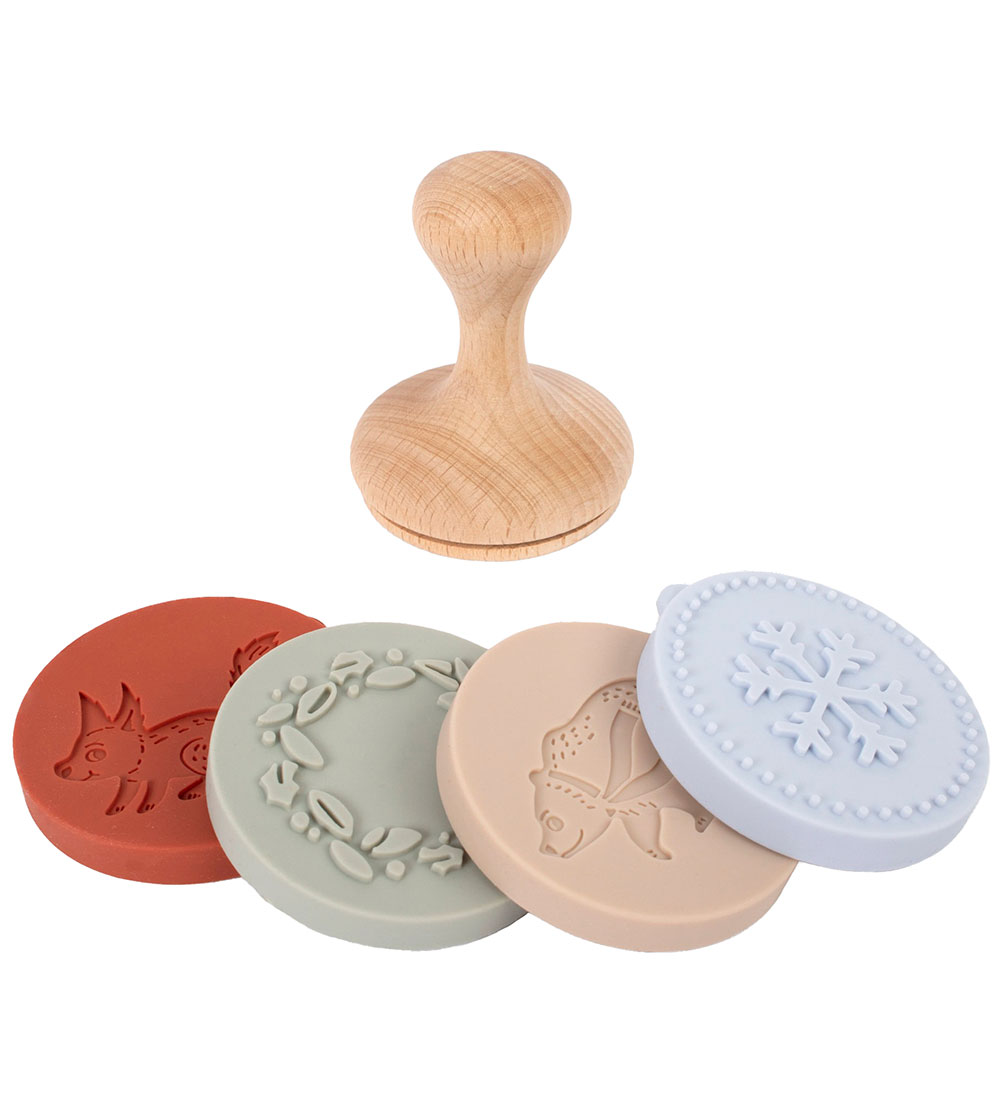 Filibabba Stempelset - Holz/Silikon - 4 Teile - Wonderful Winter - Filibabba - One Size - Kreatives Spielset Filibabba Stempelset - Holz/Silikon - 4 Teile - Wonderful Winter - Filibabba - One Size - Kreatives Spielset von Filibabba
